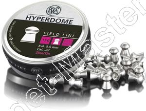 RWS Hyperdome 5.50mm Airgun Pellets tin of 150